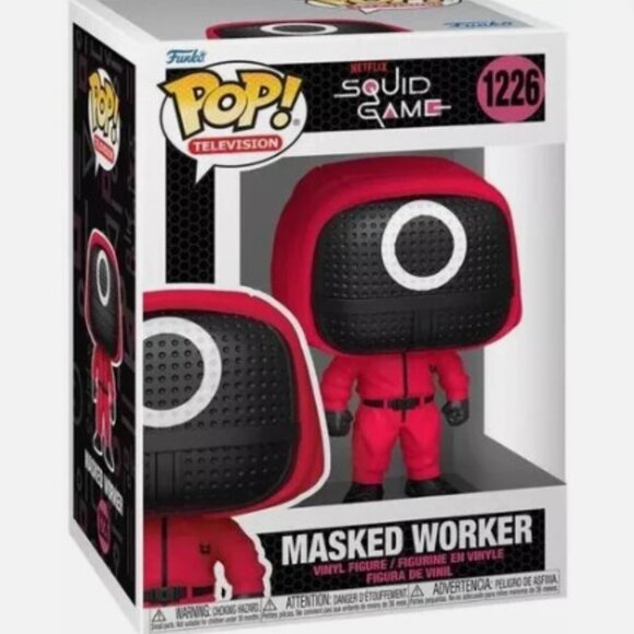 FUNKO POP! TELEVISION: Squid Game - Masked Worker 00EE0895M14 - Picture 2 of 3